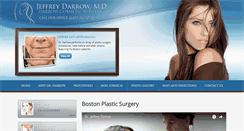 Desktop Screenshot of darrowcosmeticsurgery.com